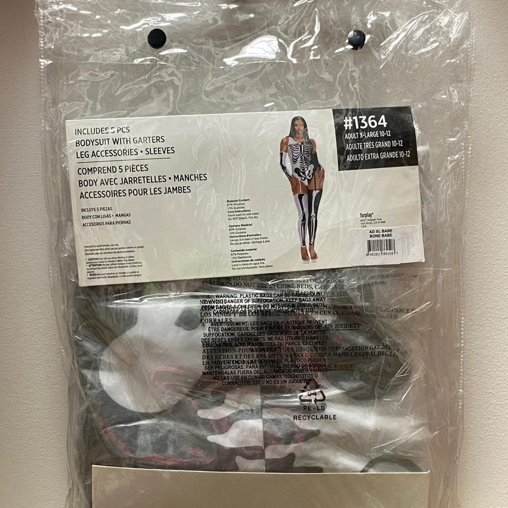 Forplay Skeleton costume - Picture 4 of 4